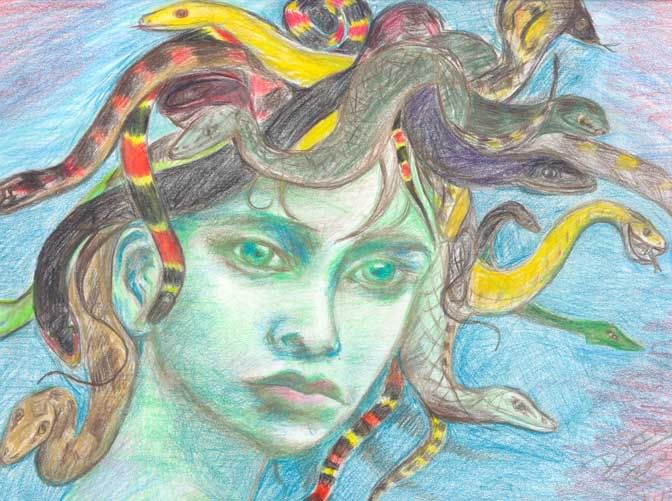 A few questions about asteroid 149 Medusa. ?Astrology, Mythology